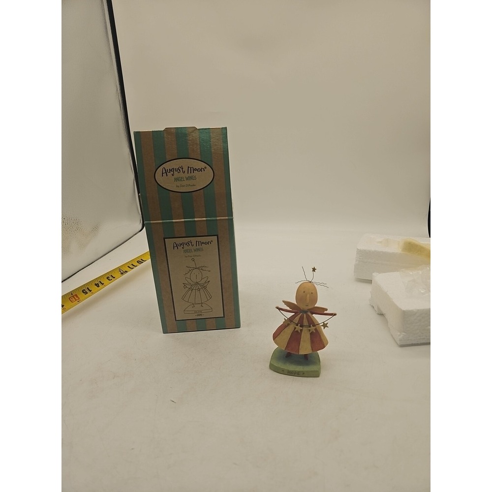 Retired Lang August Moon "Hope"‎ Angel Figurine 2005  Dan DiPaolo New